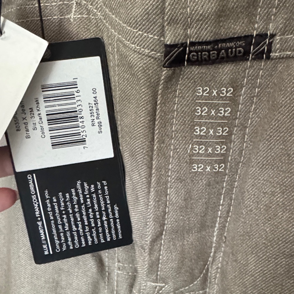 Marithe Francois Girbaud Beige Pants - Picture 3 of 5